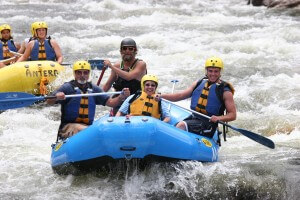 Fun Rafting Smiles for Everyone