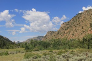 View from Dadd Gulch on Lower Rustic