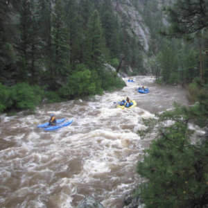 Rafting the Wild & Scenic Lower Rustic Section of the Cache La Poudre River