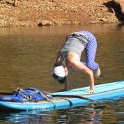Paddleboard Yoga at Horsetooth Reservoir with Mountain Whitewater