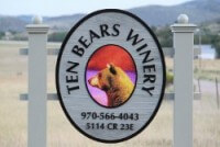 Ten Bears Signage and Logo