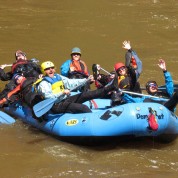Trainees Having Fun During Raft Guide Training