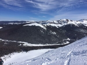 Great view atop the Poudre River drainage