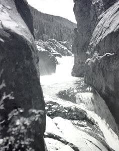 The Narrows on the Poudre River, whitewater rafting