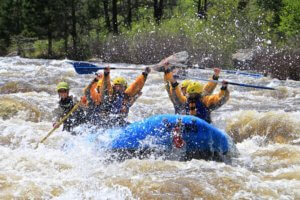 Big Splashes and Big Fun Rafting with Mountain Whitewater