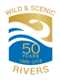 Wild & Scenic Rivers 50th Anniversary Logo
